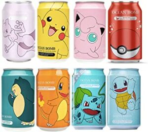 latas bebidas pokemon